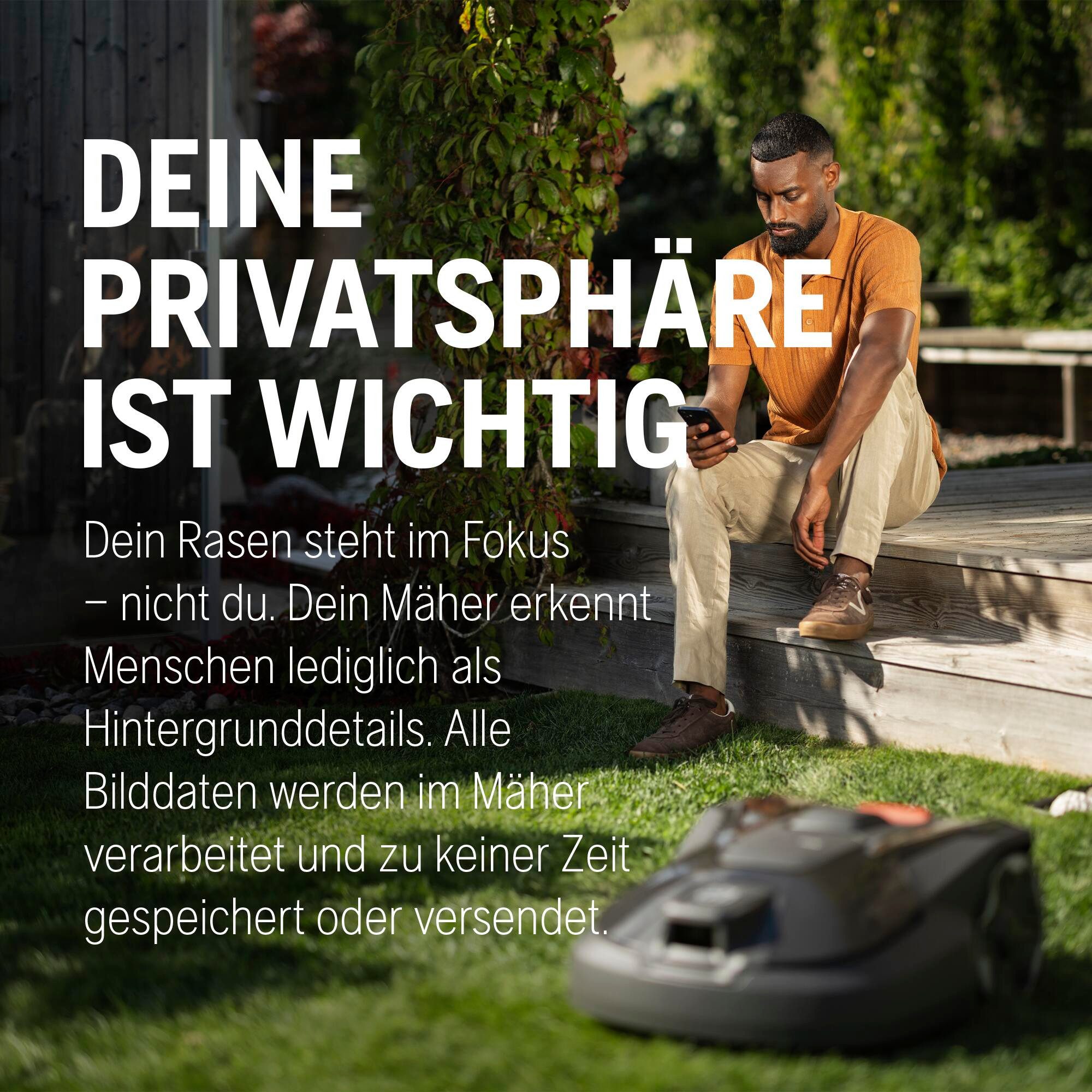 Husqvarna Rasenmähroboter Automower® Aspire R6V, bis 600 m² Rasenfläche, ohne Begrenzungskabel, Objekterkennung, GPS-Navigation, WLAN-Steuerung – Bild 5 von 5