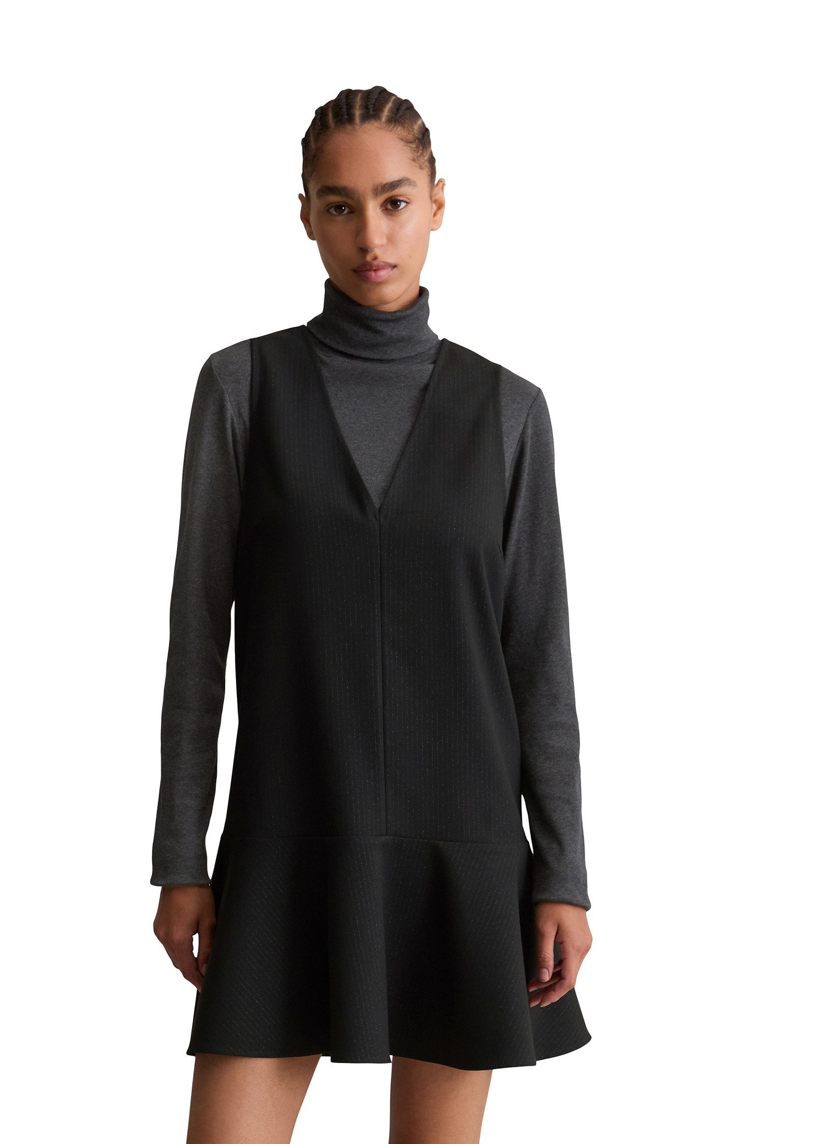 Marc O'Polo DENIM Minikleid mit Glitzergarn