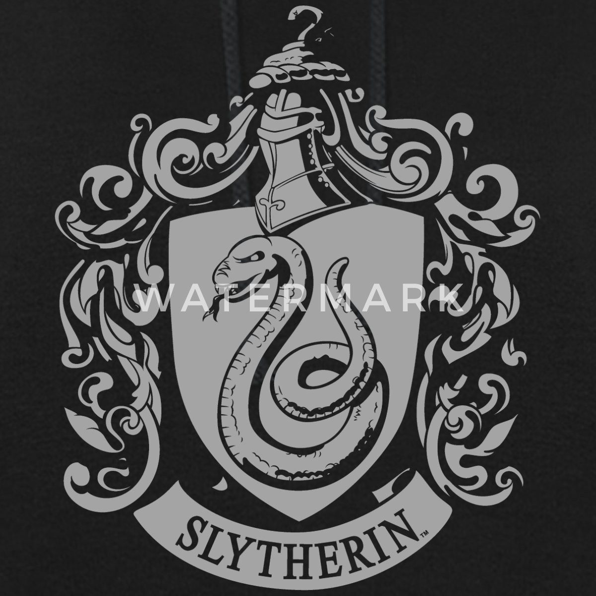 Spreadshirt Hoodie Harry Potter Slytherin Banner Wappen Damen Hoodie (1-tlg)