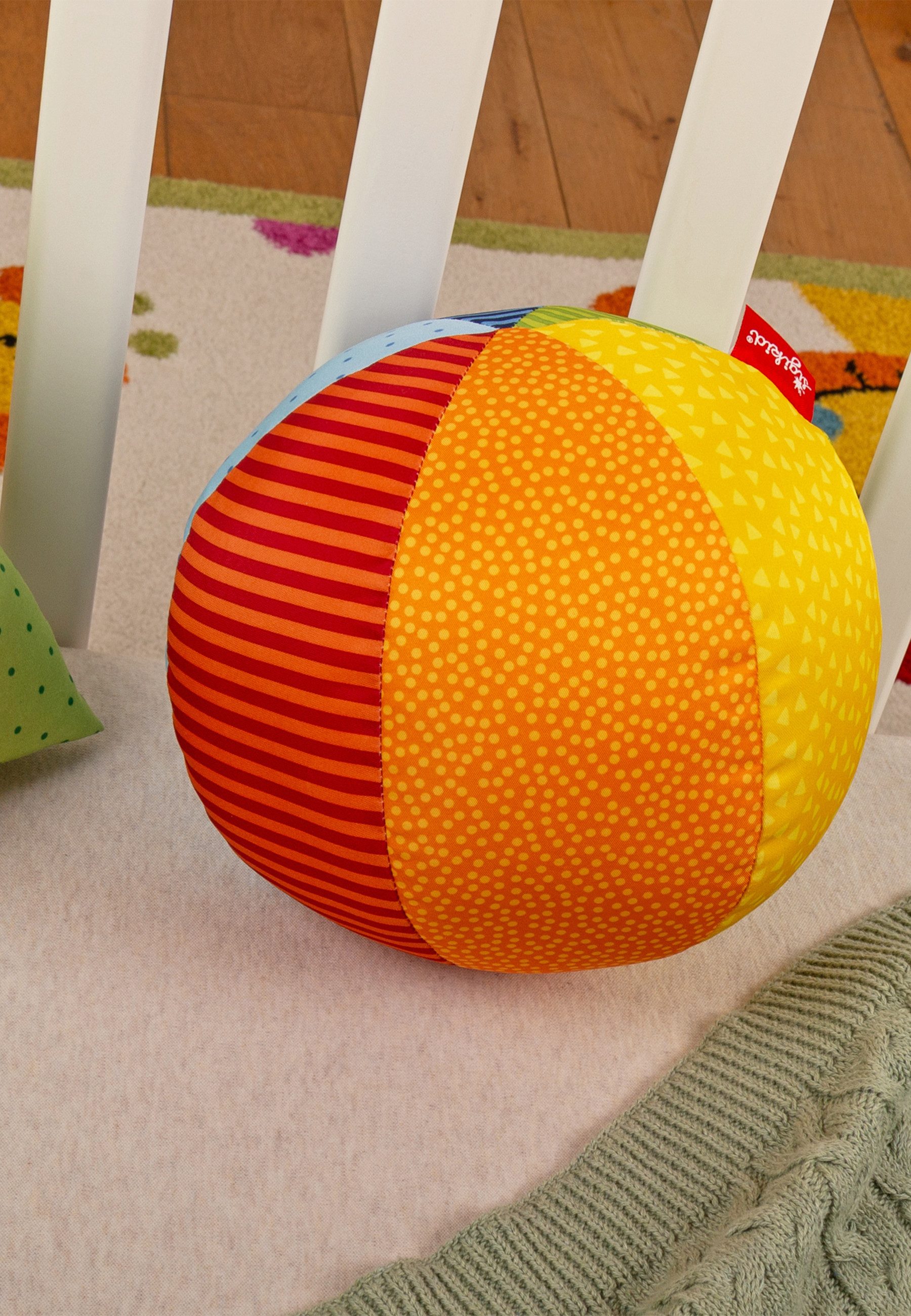 Sigikid Stoffball Softball Ø 19 cm, 7 senses für Babys und Kinder (1-St)