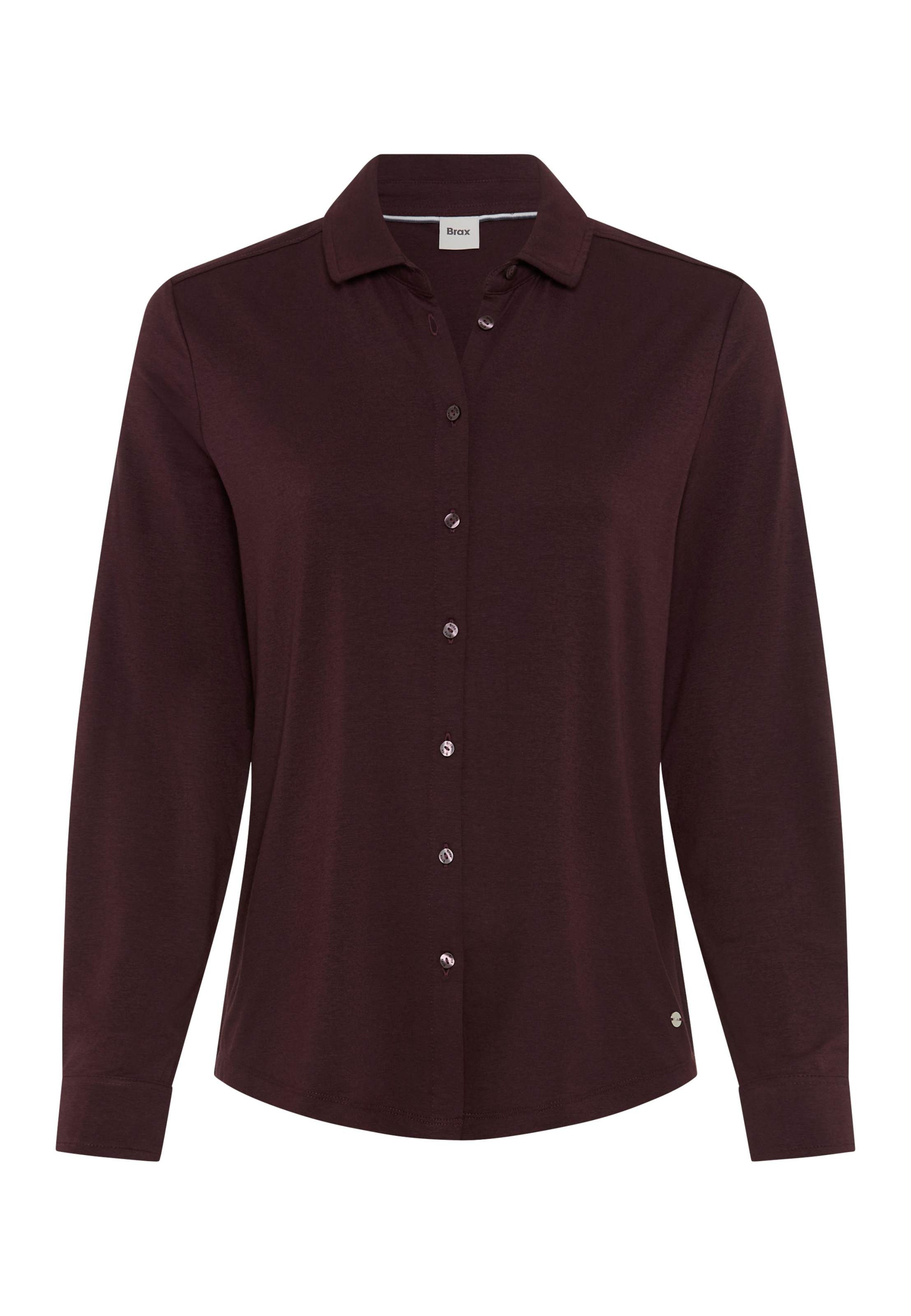 Brax Hemdbluse Style CELINA L Jersey: Shirtbluse im Baumwollmix – Bild 5 von 5