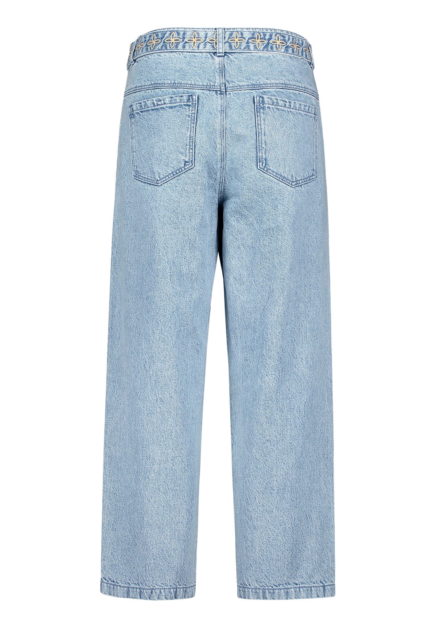 Cartoon Ankle-Jeans Damen mit Stickerei