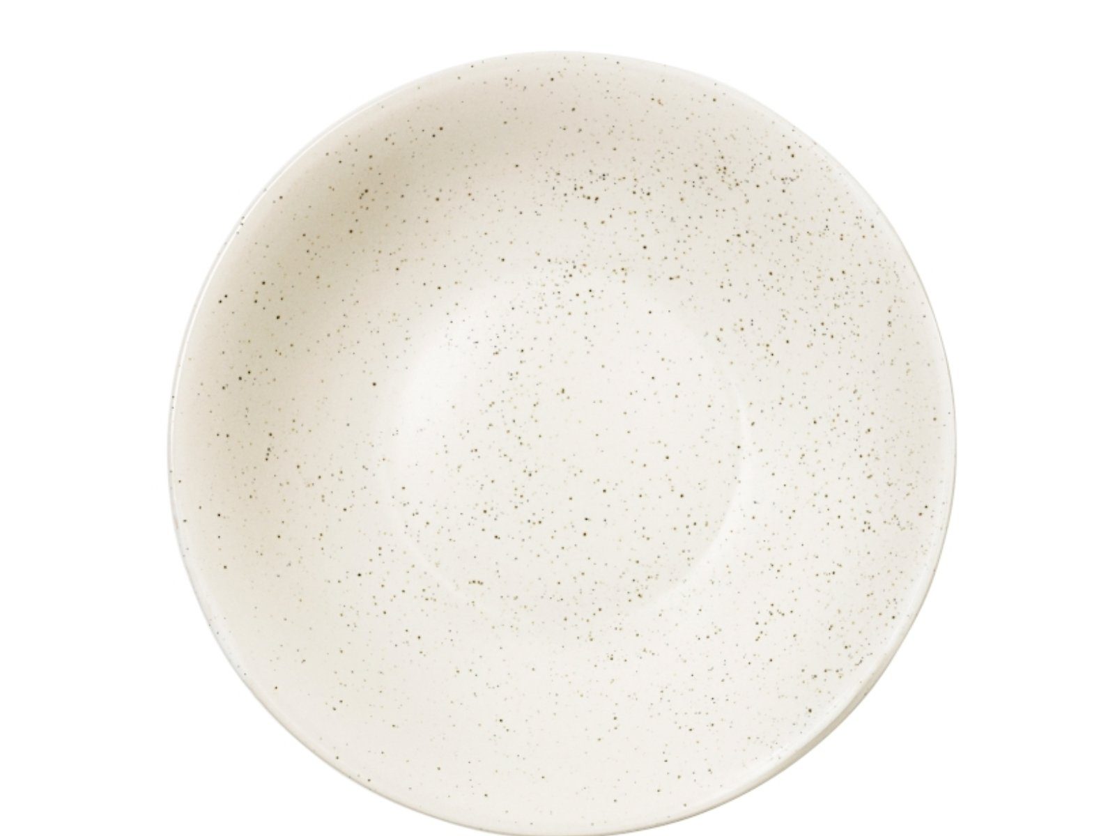 Broste Copenhagen Speiseteller NORDIC VANILLA Teller tief 22,5 cm