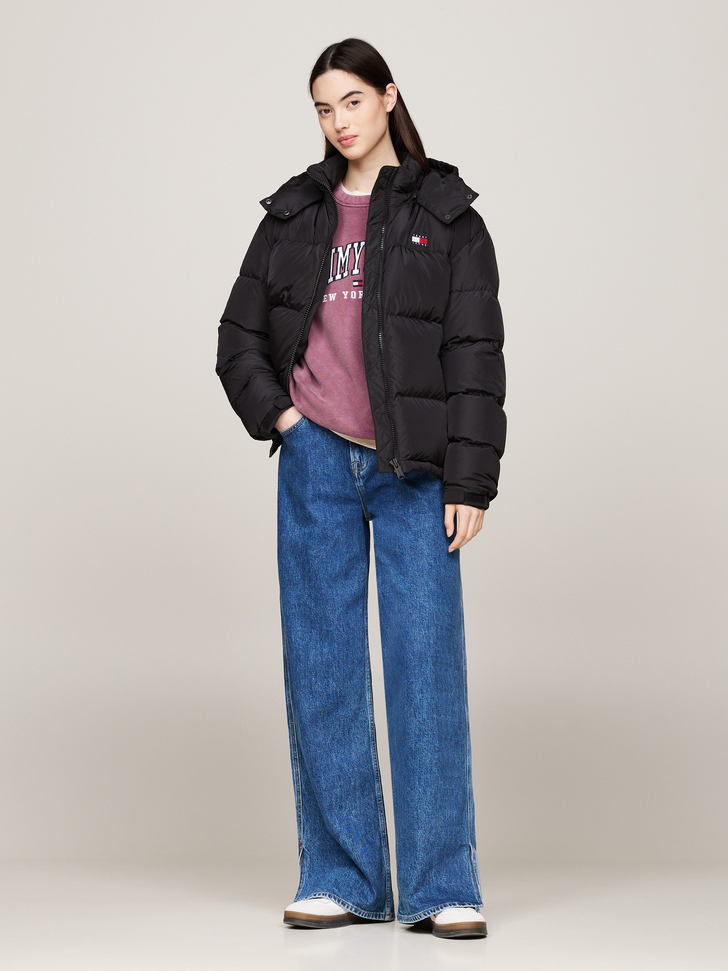 Tommy Jeans Steppjacke TJW ALASKA PUFFER EXT mit Logostickereien