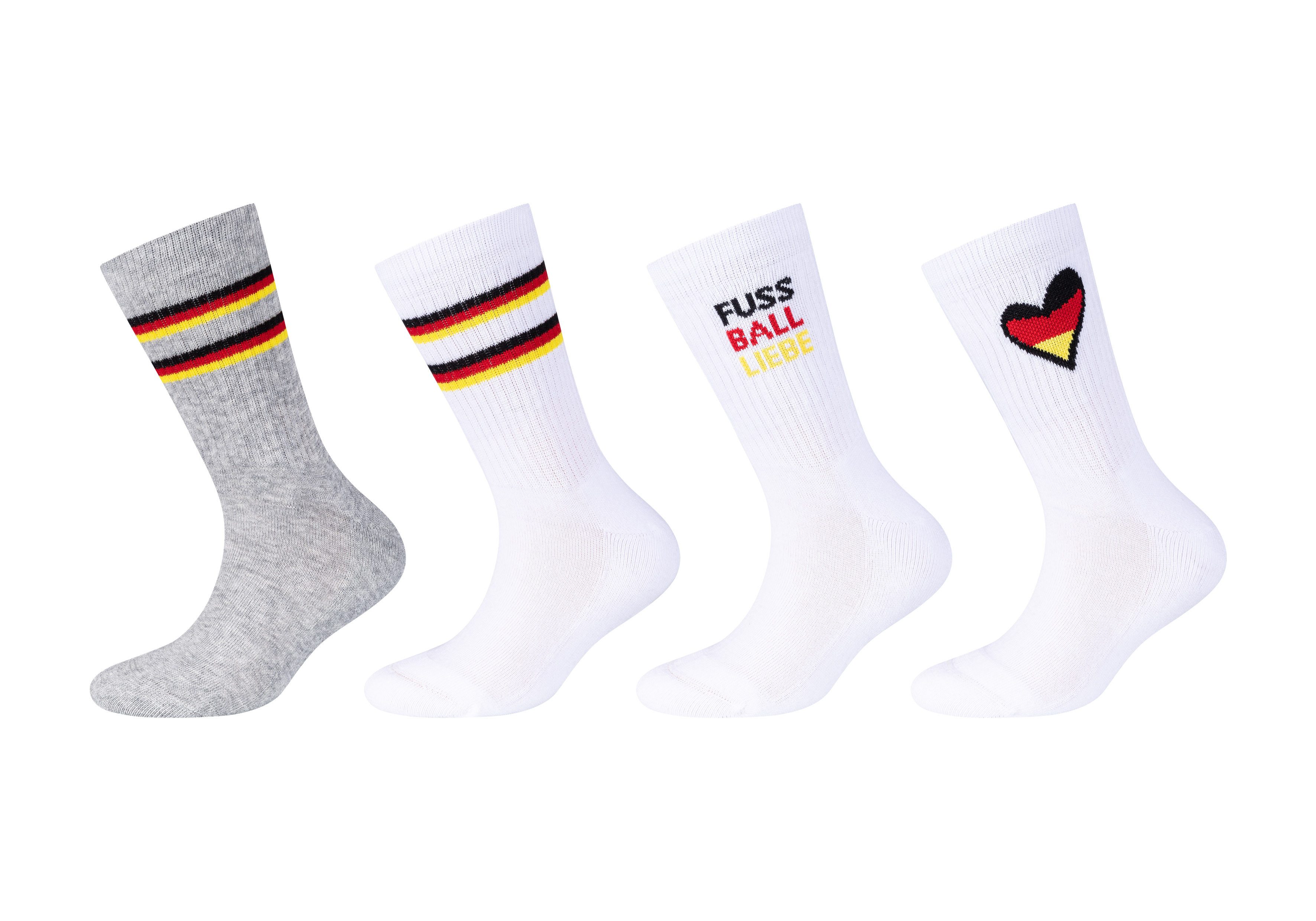 s.Oliver Socken CHILDREN CREW SOCKS (4-Paar) Fussball WM 2026