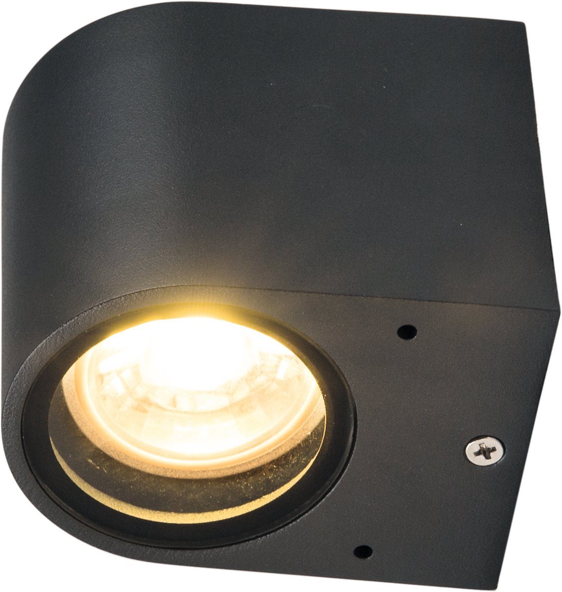 HEITRONIC Außen-Wandleuchte Abajo, ohne Leuchtmittel, Wandlampe, Außenlampe
