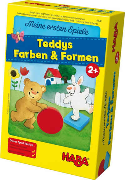 Haba Spiel, Meine ersten Spiele - Teddys Farben und Formen, Made in Germany