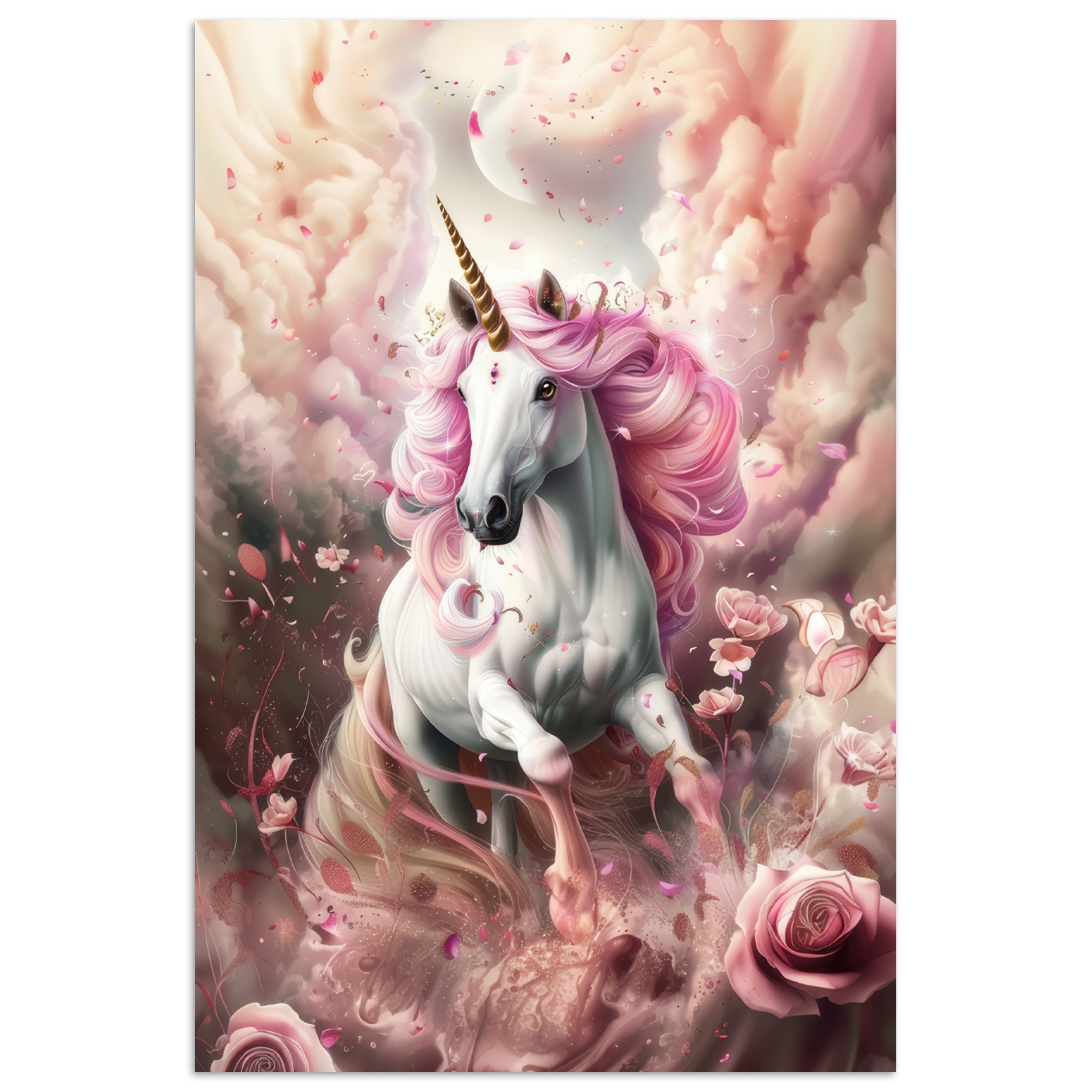 MuchoWow Poster Einhorn - Mädchen - günstig online kaufen