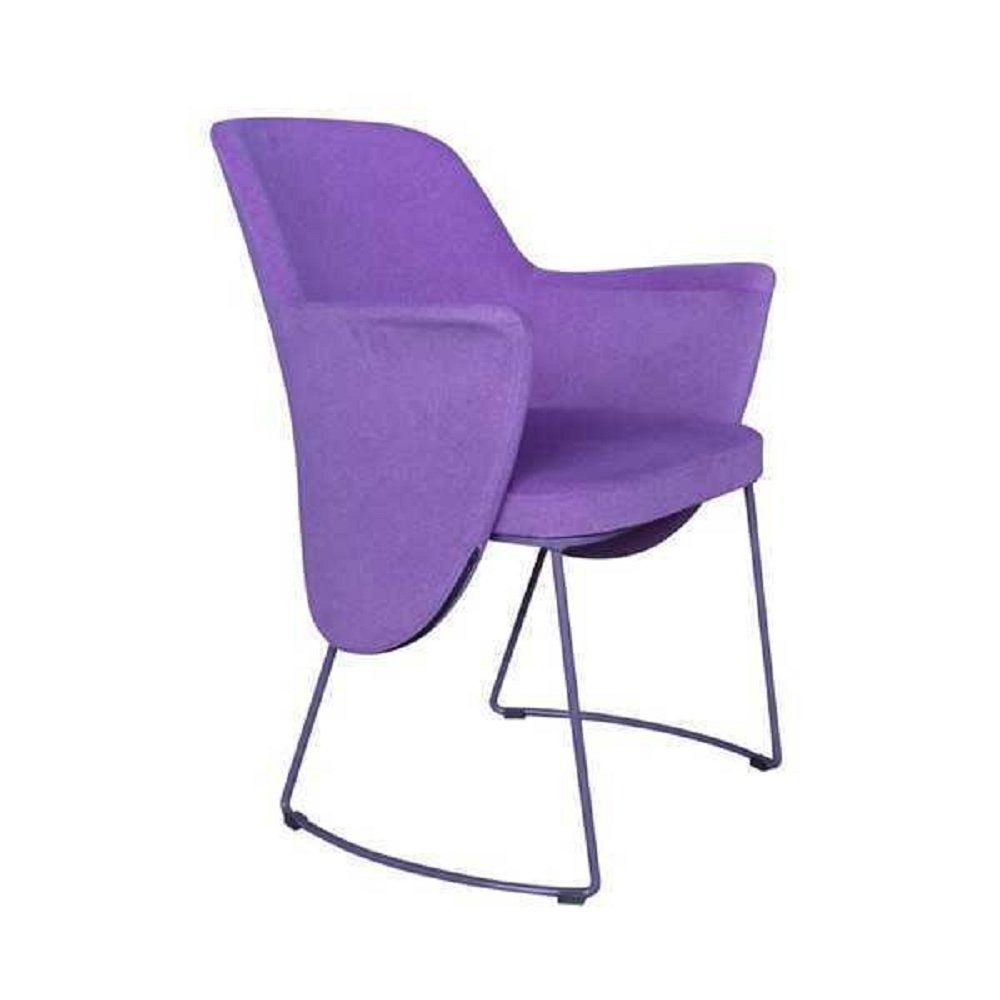 Esszimmerstuhl Küchenstuhl JVmoebel St), Modern Stoff Europa Sitzer Sessel (1 Lila in Made Esszimmerstuhl Stuhl Holz