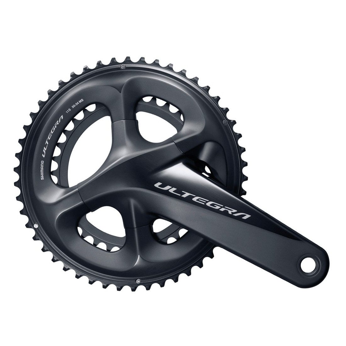 Fahrradkurbel Kurbelgarnitur Ultegra 53/39 175 mm FC-R8000, Hollowtech II, mit Achse