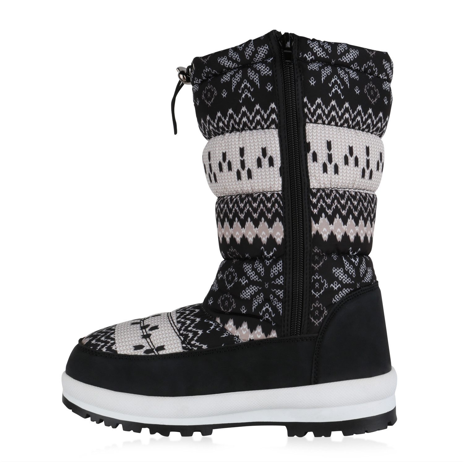 VAN HILL Damen Warm Gefütterte Winterstiefel günstig online kaufen