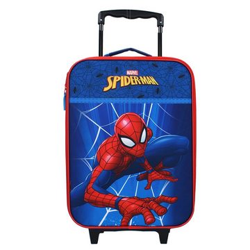 MARVEL Kinderkoffer Spiderman Trolley Kindertrolley, 2 Rollen