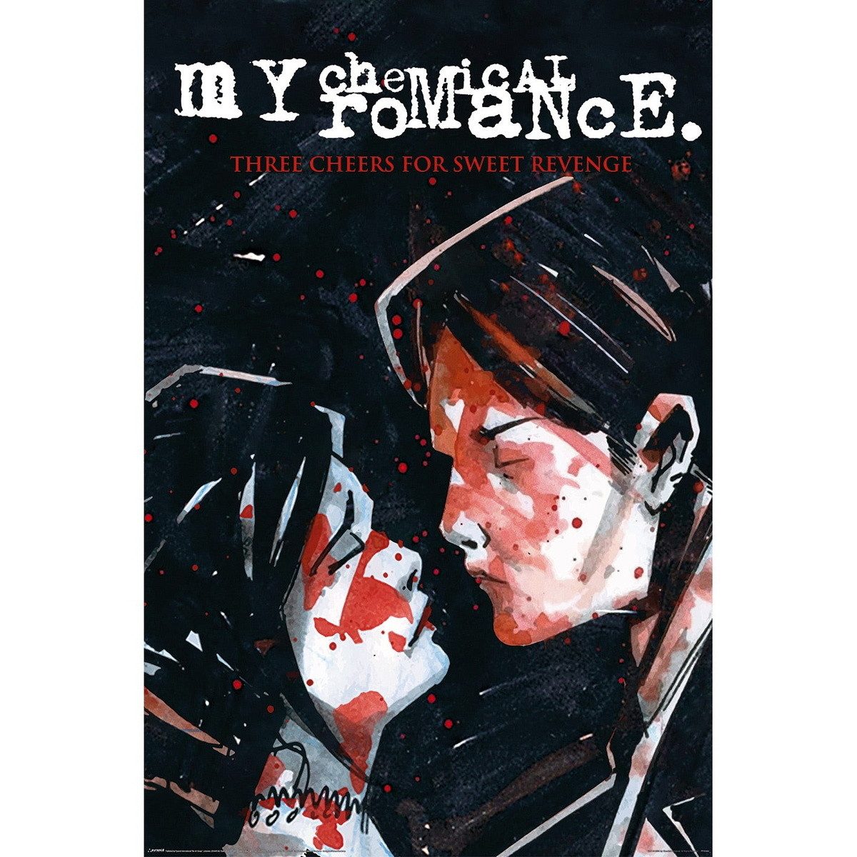 Poster My Chemical Romance - Three Cheers - Musik - Poster Druck - Größe