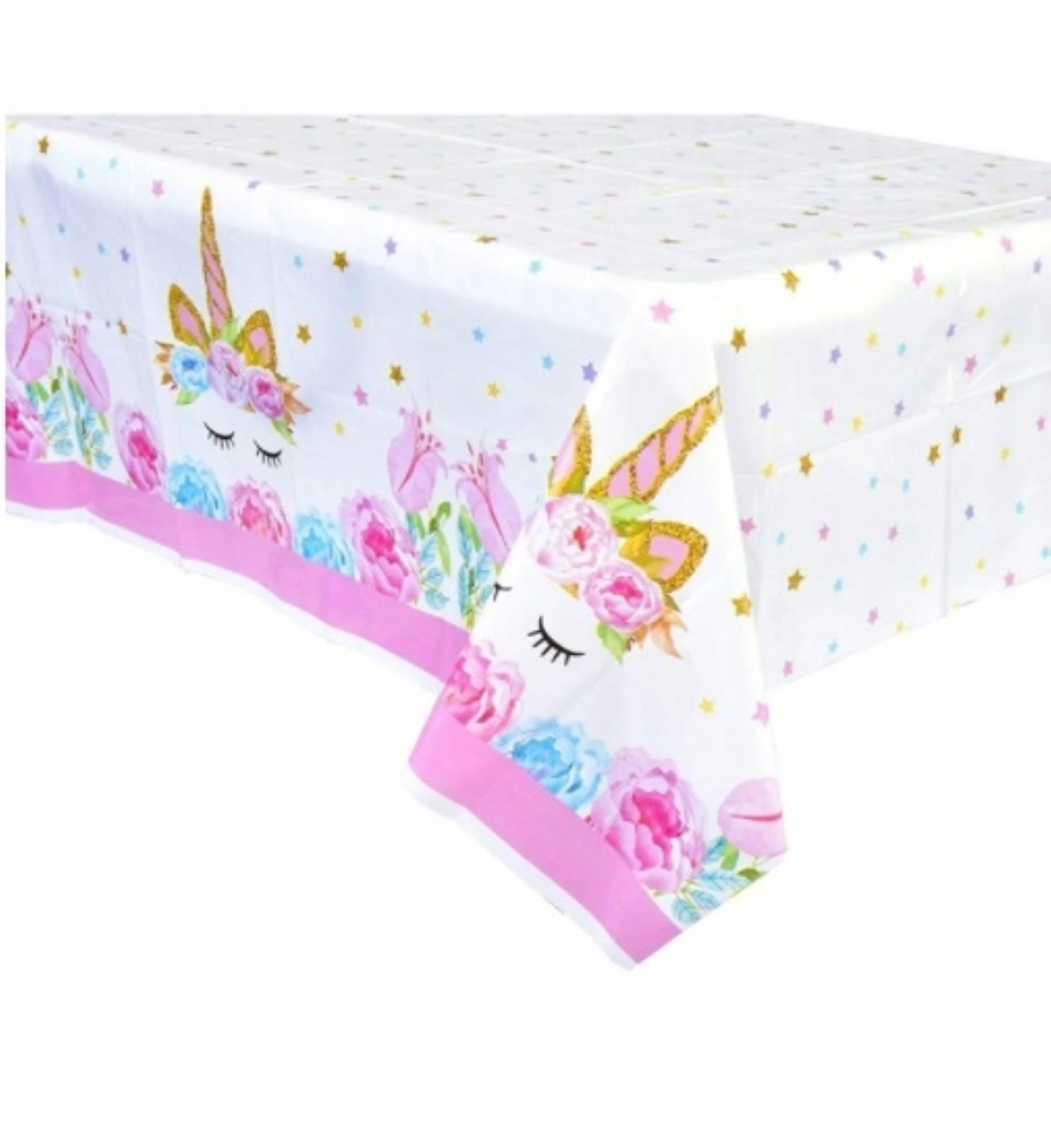 Festivalartikel Tischdecke Einhorn-Tischdecke - Ideal für günstig online kaufen