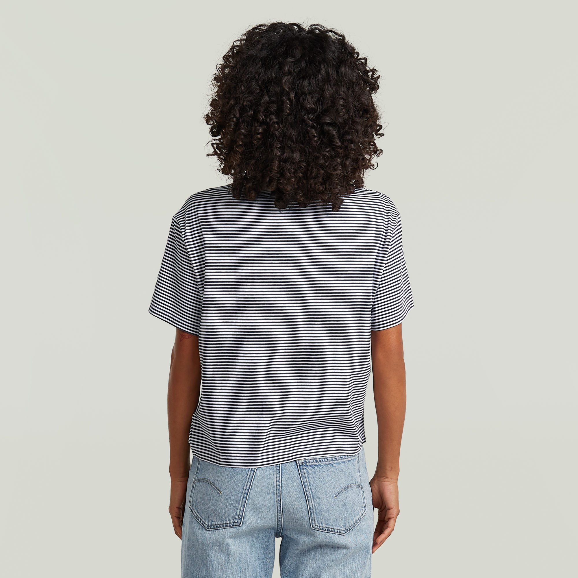 G-STAR T-Shirt Relaxed Knot mit Knotendetail, Rundhalsform – Bild 2 von 5