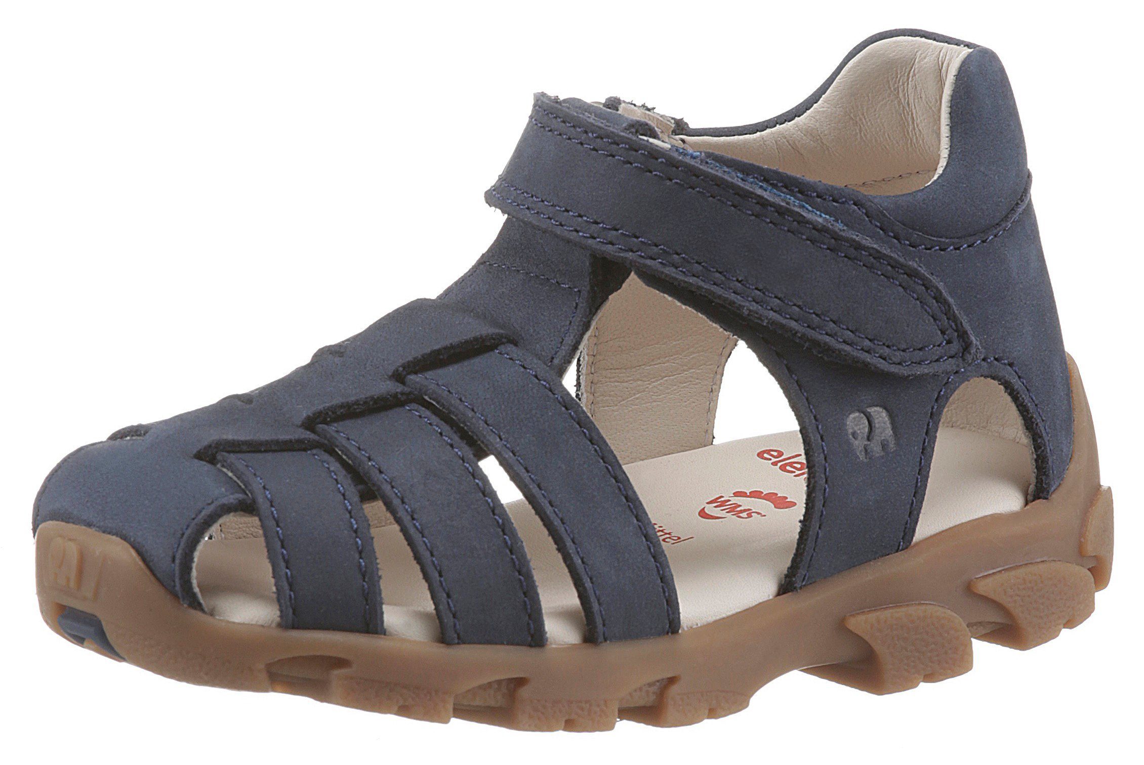 ELEFANTEN Fisher Fido WMS: Mittel Sandale Lauflernschuh, Babyschuh, Trekkingschuh mit Klettverschluss