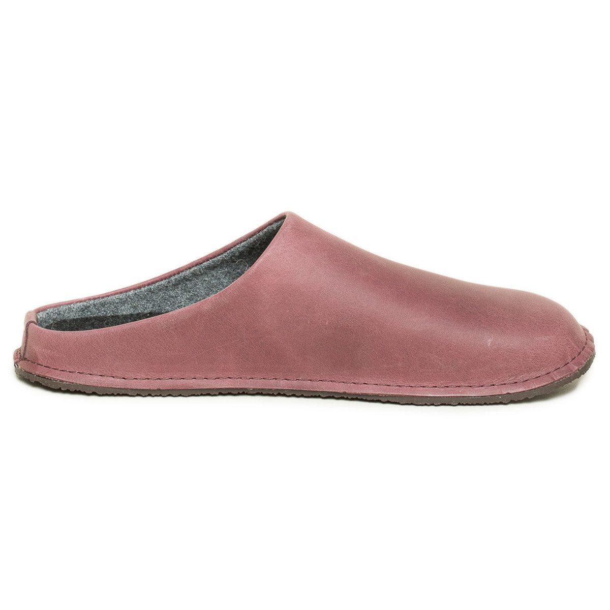 Gottstein Leather Loafer Pantoffel (1-tlg) Pantoffeln - Hausschuh aus Leder, Innensohle aus Filz
