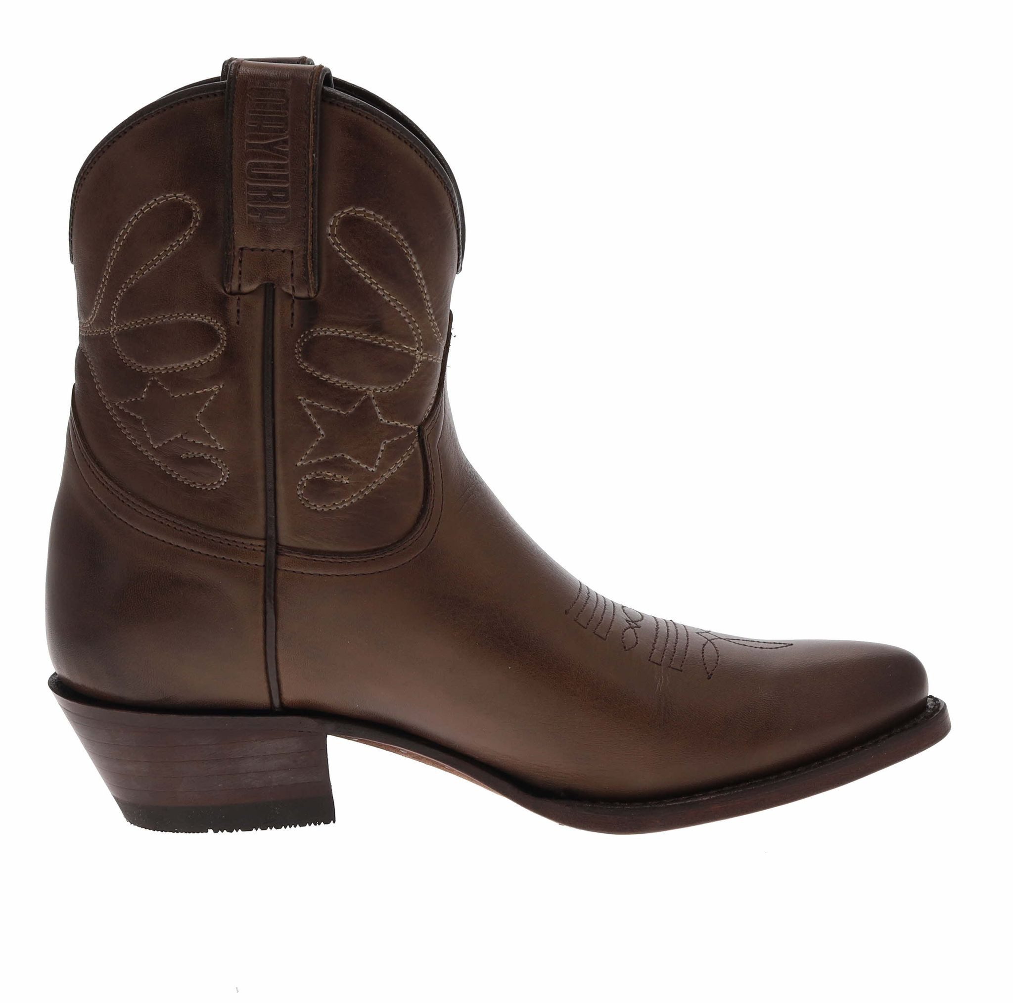Mayura Boots 2374 Braun Westernstiefelette Rahmengenähte Damen Westernstiefelette
