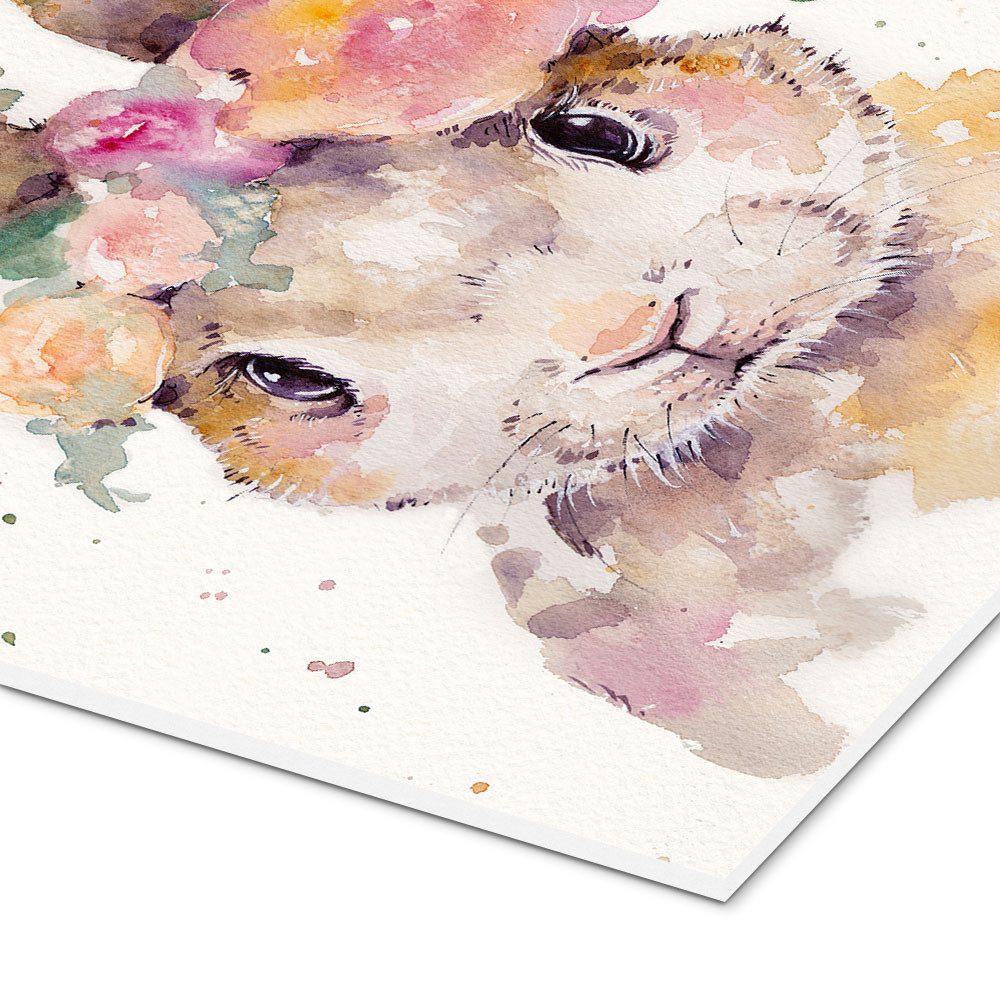 Posterlounge Wandbild Kleiner Hase, Sillier Than Sally, erhältlich als Poster, Leinwandbild, Wandsticker oder Acrylglasbild