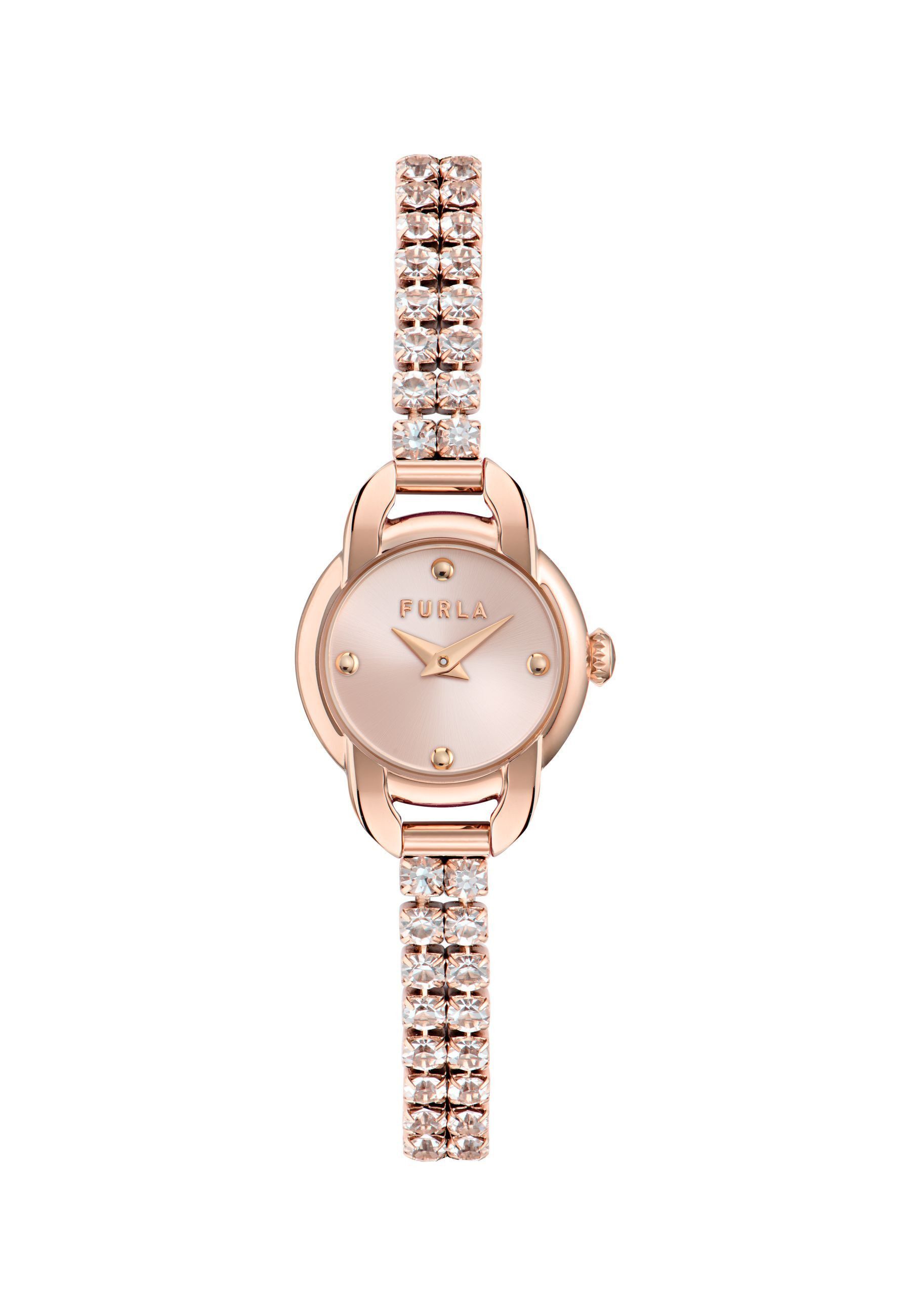 Furla Quarzuhr FURLA MINI SHAPE, (1-tlg., Not a set – not applicable to this product), Quarz-Analoguhr