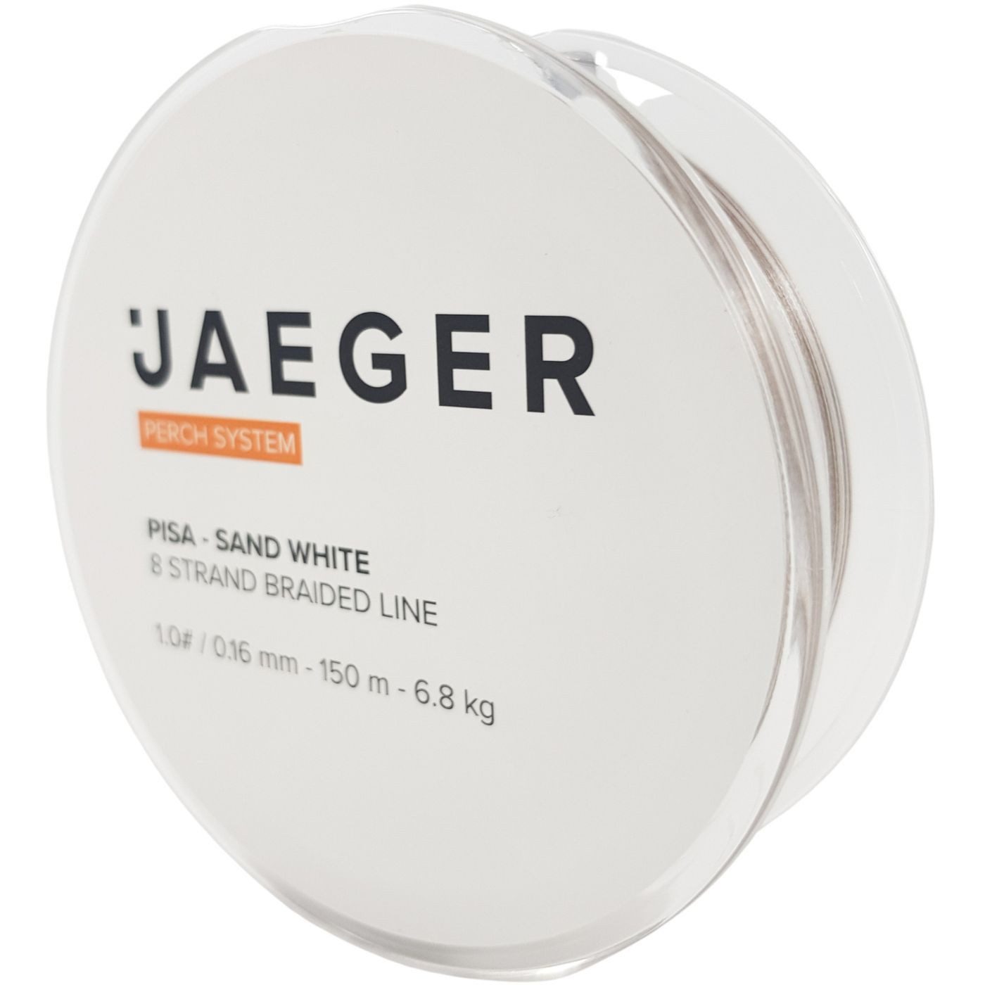 Jaeger Angelschnur Jaeger Fishing Geflochtene Schnur Pisa 0,16mm - 150m Spinnschnur, (150-St)