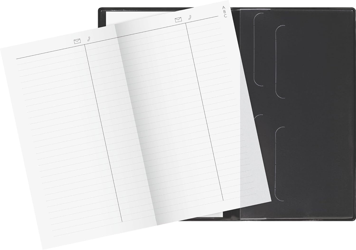 RIDO Taschenkalender rido/idé Taschenkalender Mod. Miniplaner d 15 2027, A6, schwarz