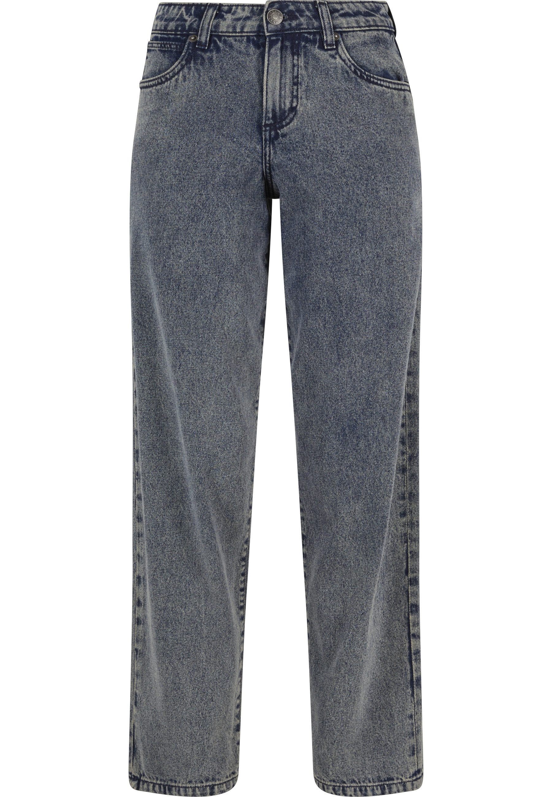 URBAN CLASSICS Bequeme Jeans Urban Classics Ladies Mid Waist 90´s Jeans