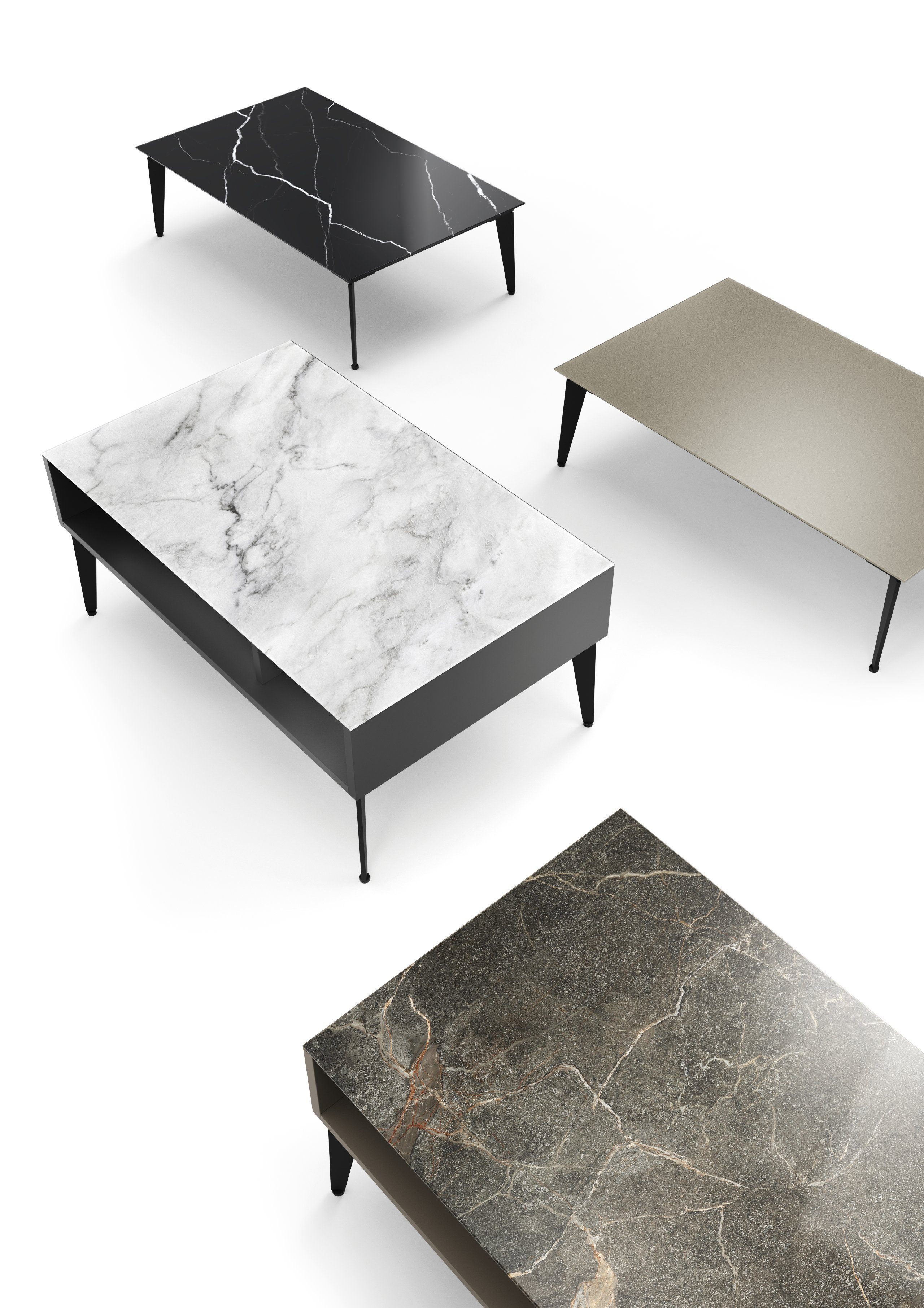 Just.Tango, JUST | Lowboards, den PE.Pebble by Spectral GN.Granite Passt Hängeschränken. Just Sideboards und Couchtisch zu