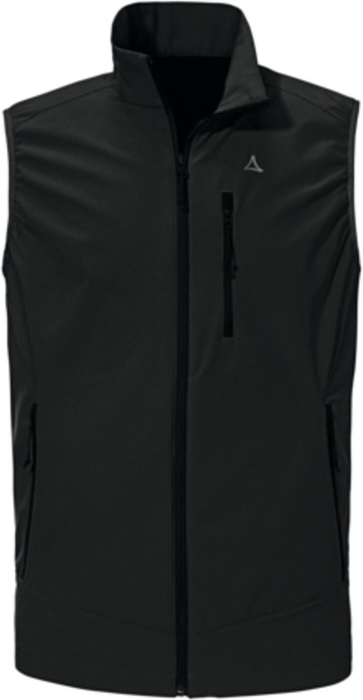 Funktionsweste Softshell Vest Martinau M BLACK