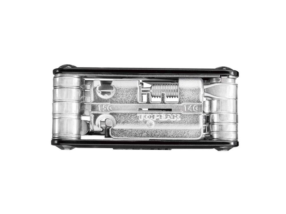 Topeak Multitool Mini P20, 20 Funktionen, Fahrrad Reparatur Werkzeug