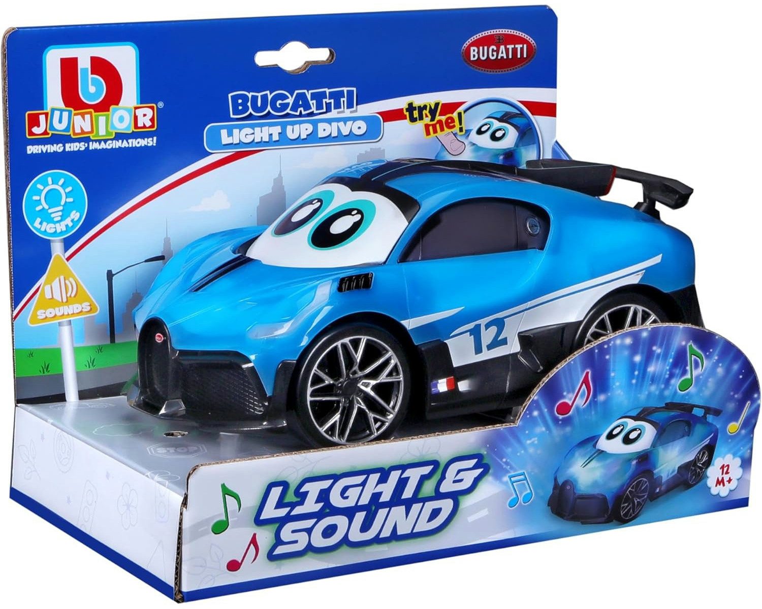 bbJunior Spielzeug-Auto My First Bugatti Divo (blau, 21cm)