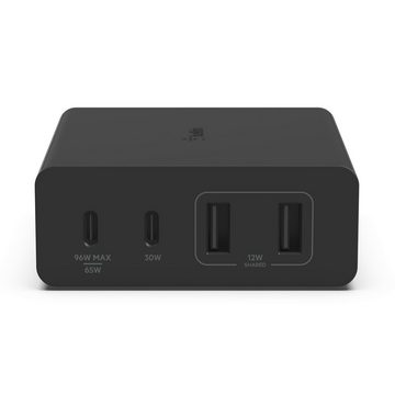 Belkin BoostCharge Pro 108 Watt 4-Port GaN Ladegerät/Charger USB-Ladegerät (mit 2x USB-C und 2x USB-A (Netzteil für Laptops, Tablets, Smartphones)