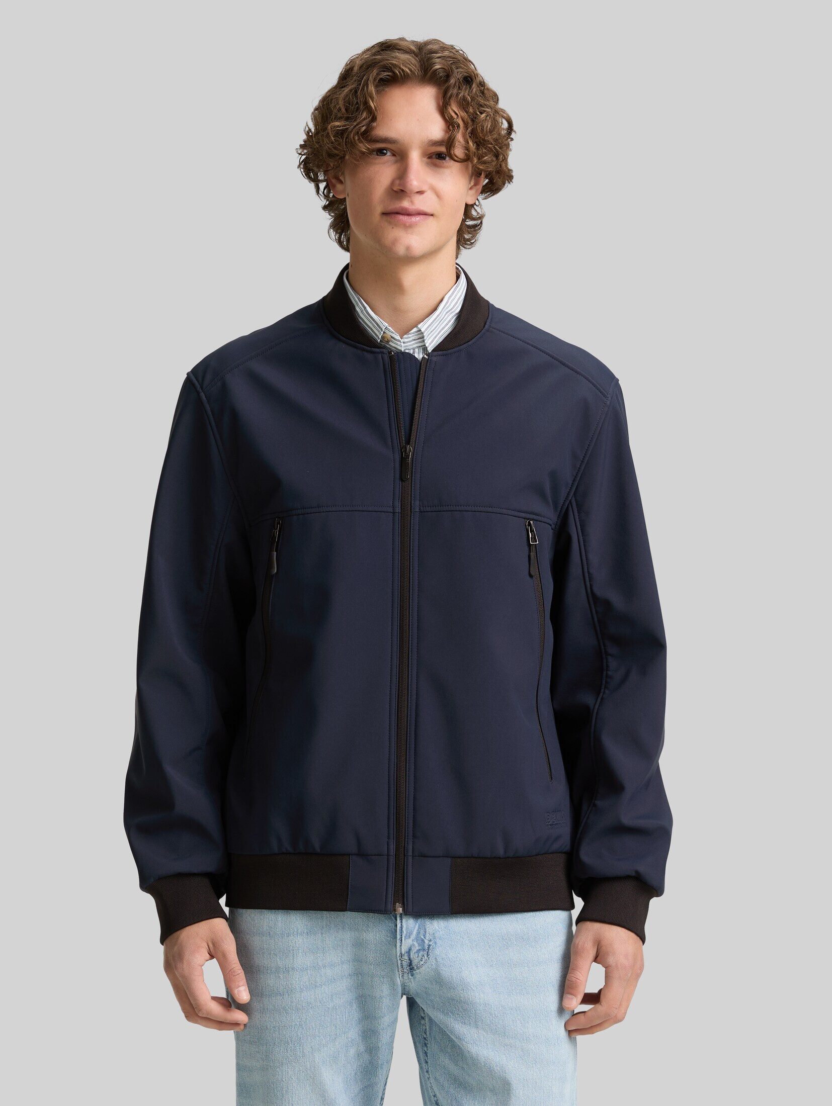 TOM TAILOR Denim Outdoorjacke Jacken Softshell Jacke im Bomber-Style