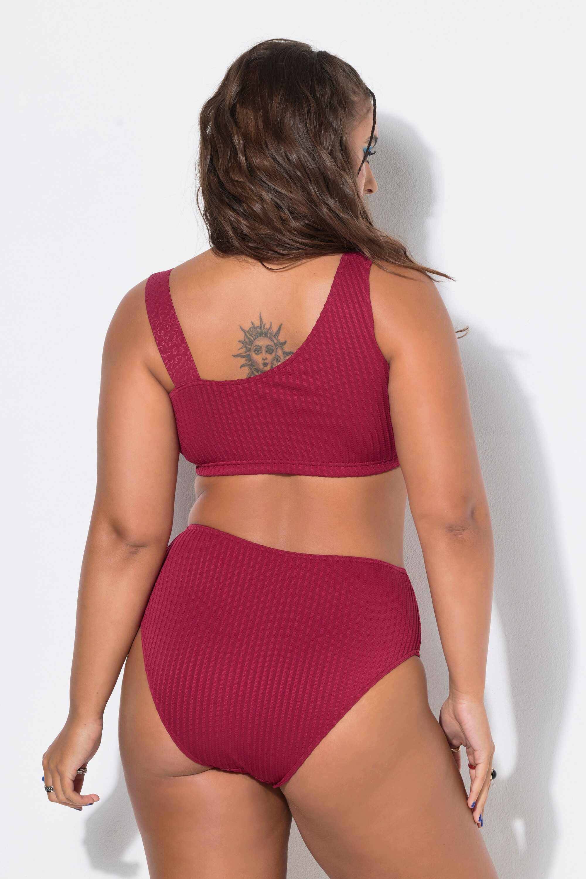 Studio Untold Bustier-Bikini Bikini-Top Shaping Softcups Streifenstruktur