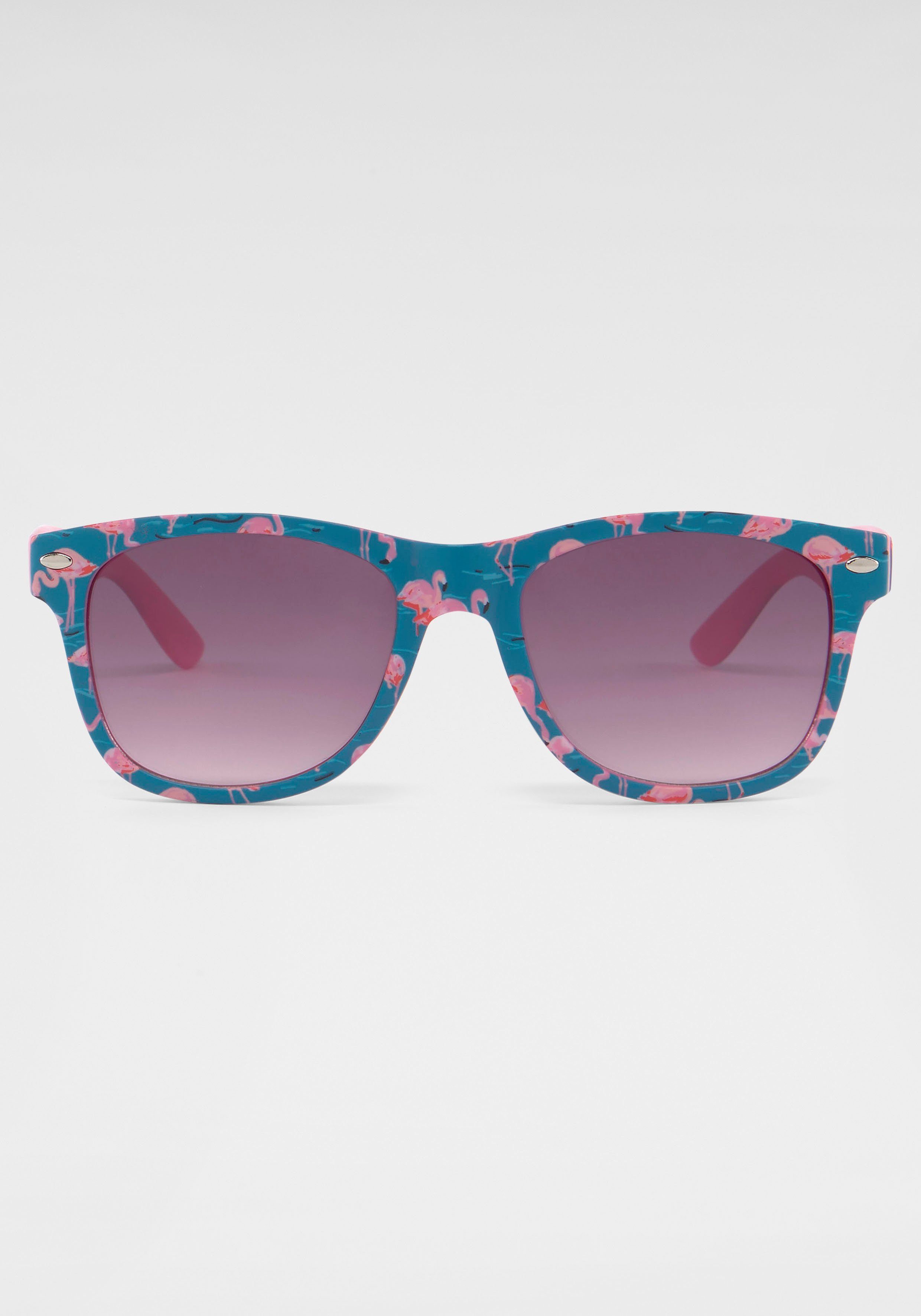 Eyewear mit PRIMETTA Sonnenbrille Flamingos