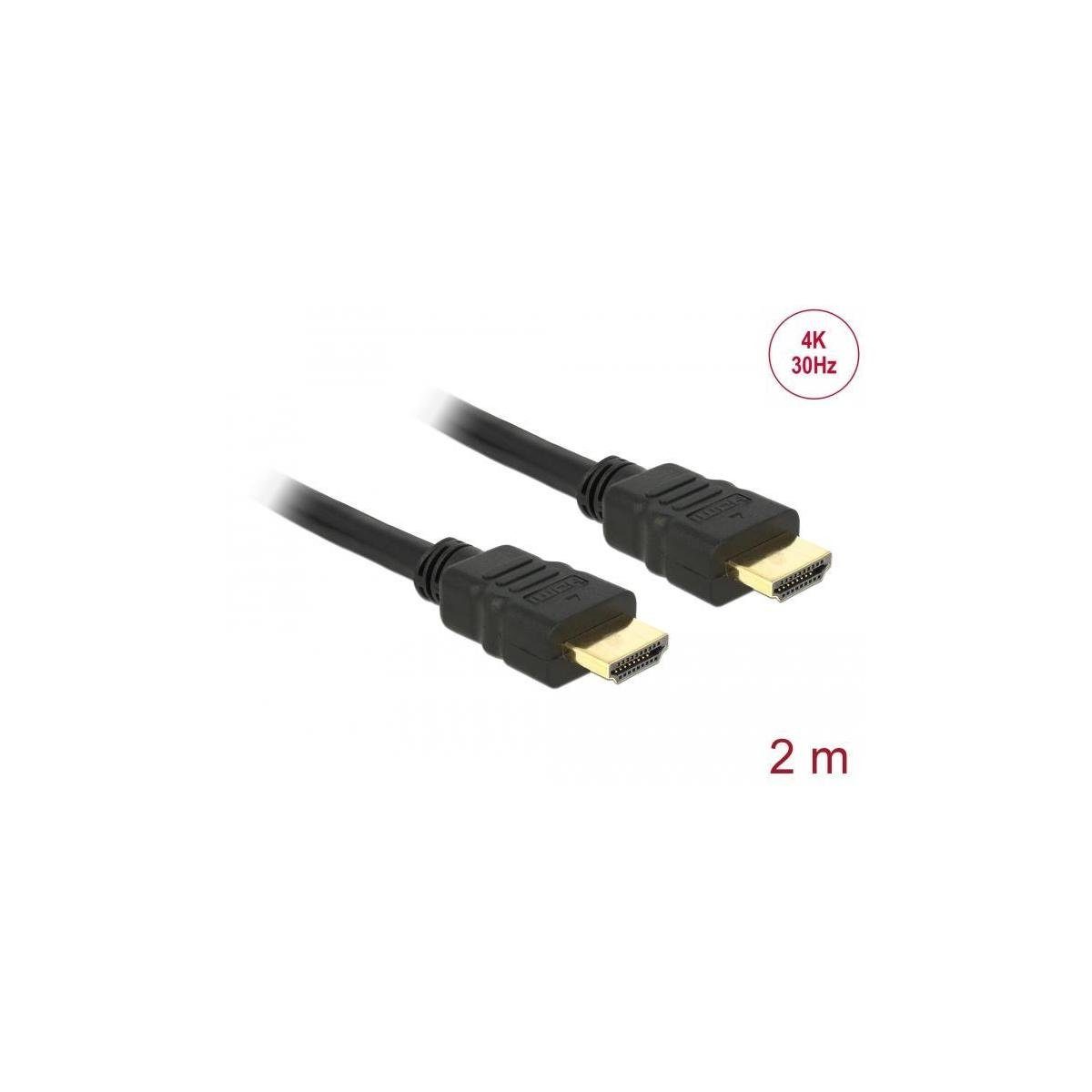 Delock Kabel High Speed HDMI mit Ethernet – HDMI A Stecker >... Computer-Kabel, HDMI-A, HDMI (200,00 cm)