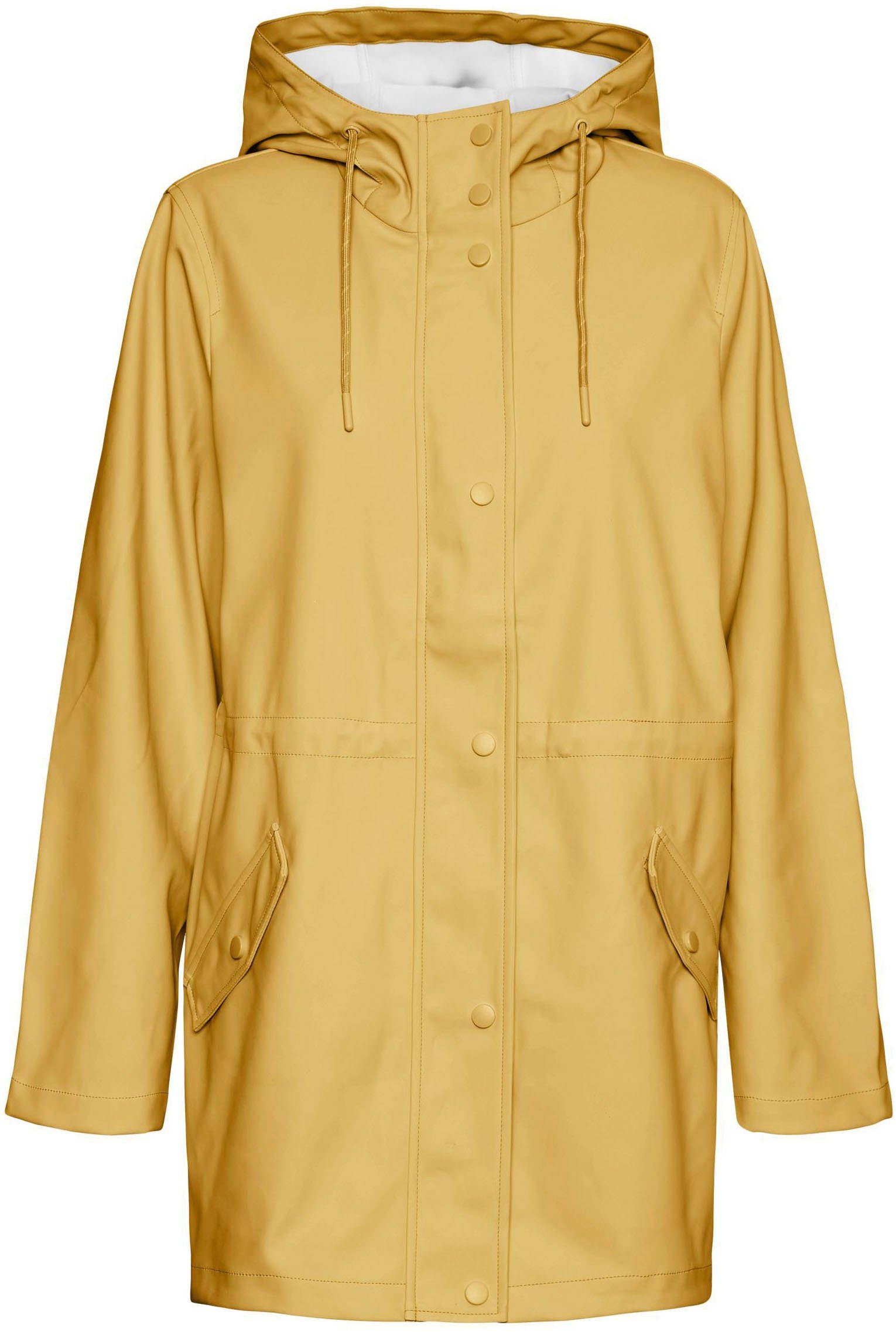 Vero Moda JACKET gold amber Regenjacke COATED VMMALOU