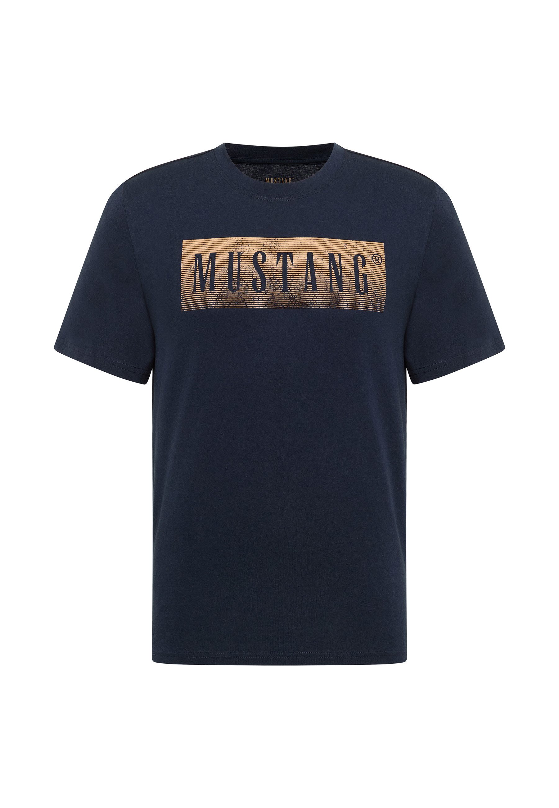 MUSTANG T-Shirt MU-Austin Block Logo Regular fit – Bild 4 von 5