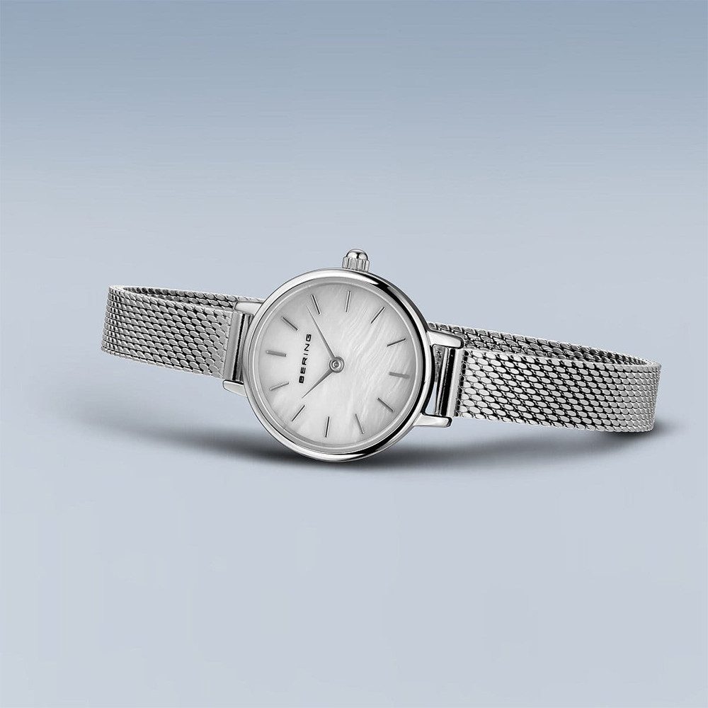 Bering Quarzuhr Bering Classic silber glänzend 11022-004 11022-004, Hochwertiges Produkt mit zeitlosem Design, sorgfältiger Verarbeitung