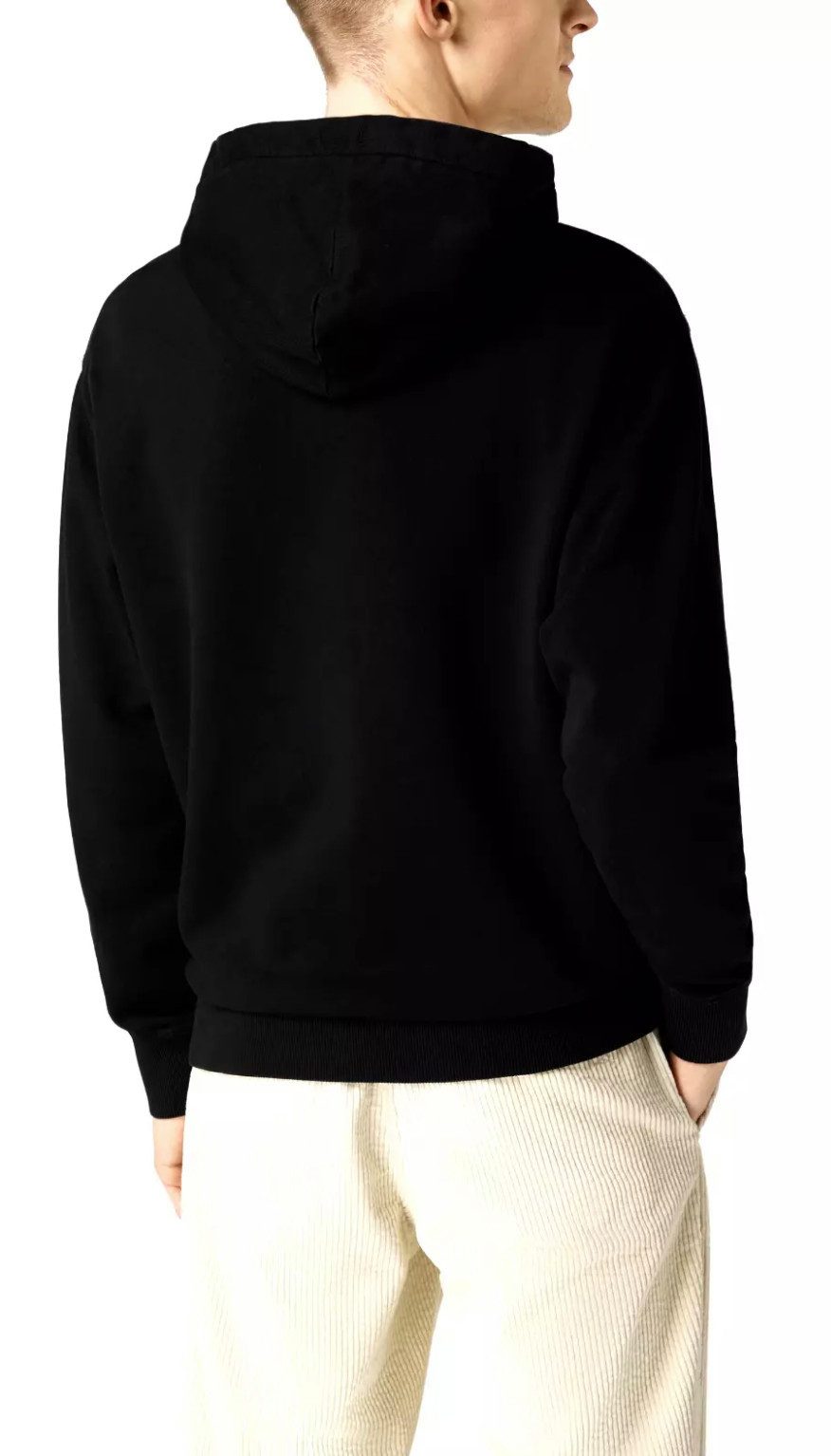 BOSS Kapuzensweatshirt Herren Wefade Hoody Kapuze mit Kordelzug, dezentes Logo-Detail, gerippte Bündchen