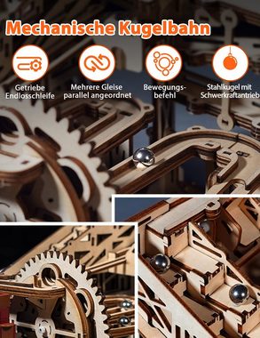 HomeGuru 3D-Puzzle Modellbausatz,3D Holzpuzzle,mechanisches Modell,Geschenk,Hobby, Puzzleteile
