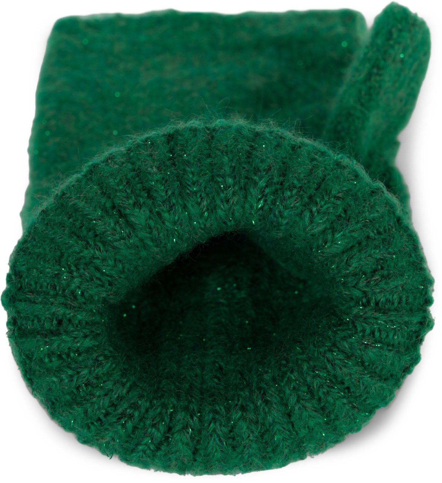 Grün Zopfmuster styleBREAKER Strickhandschuhe Strickhandschuhe Fingerlose
