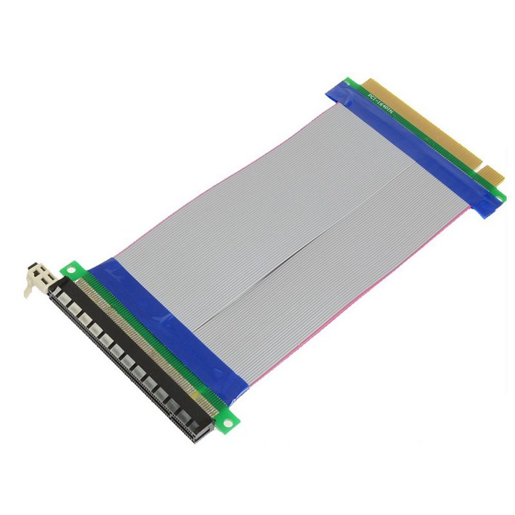 P31 PCI Express PCIE X16 Riser ExtenderAdapter Verlängerung Stromkabel Computer-Adapter