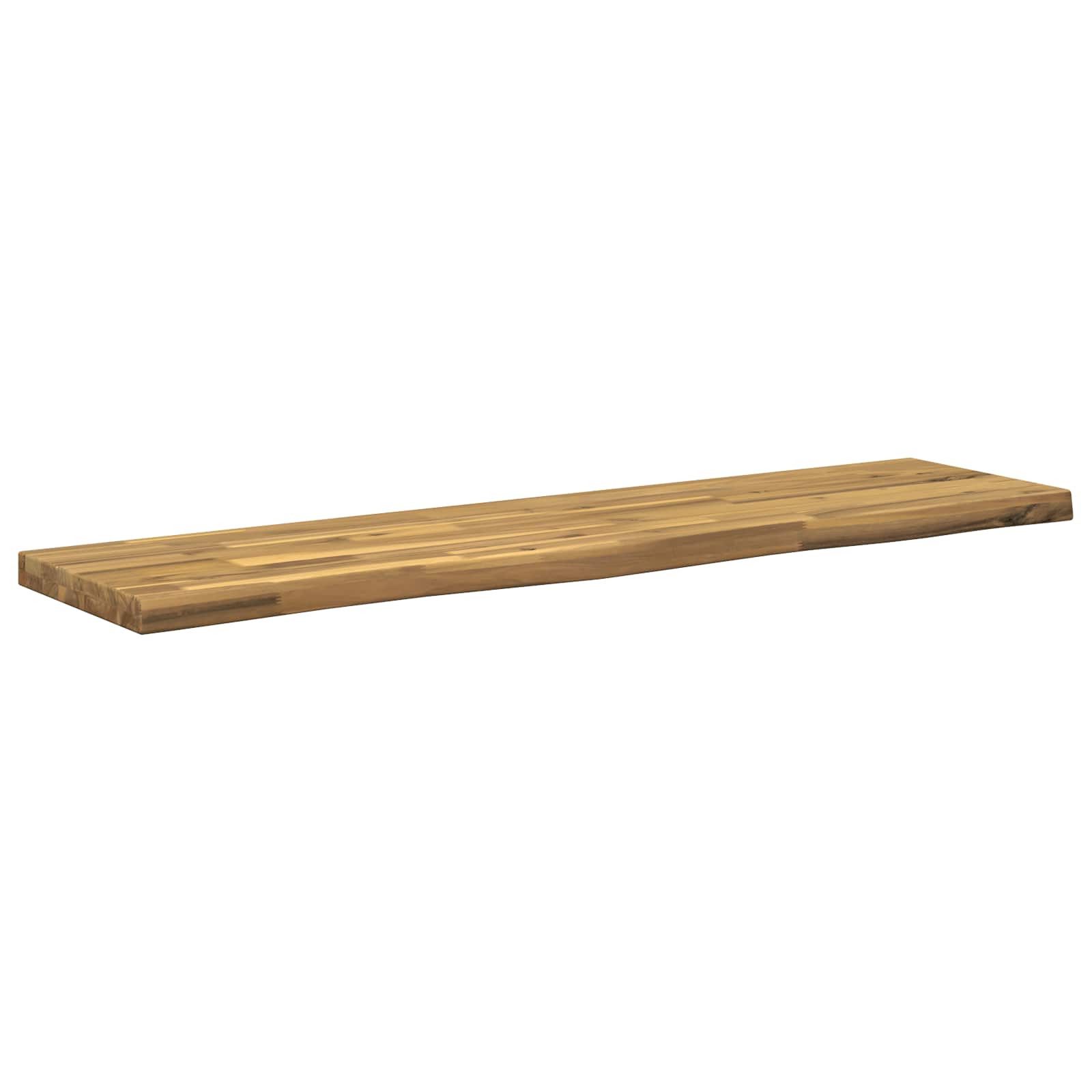 vidaXL Tischplatte Rechteckige Tischplatte 110 x 20 x 3 cm Rechteckig (1 St)