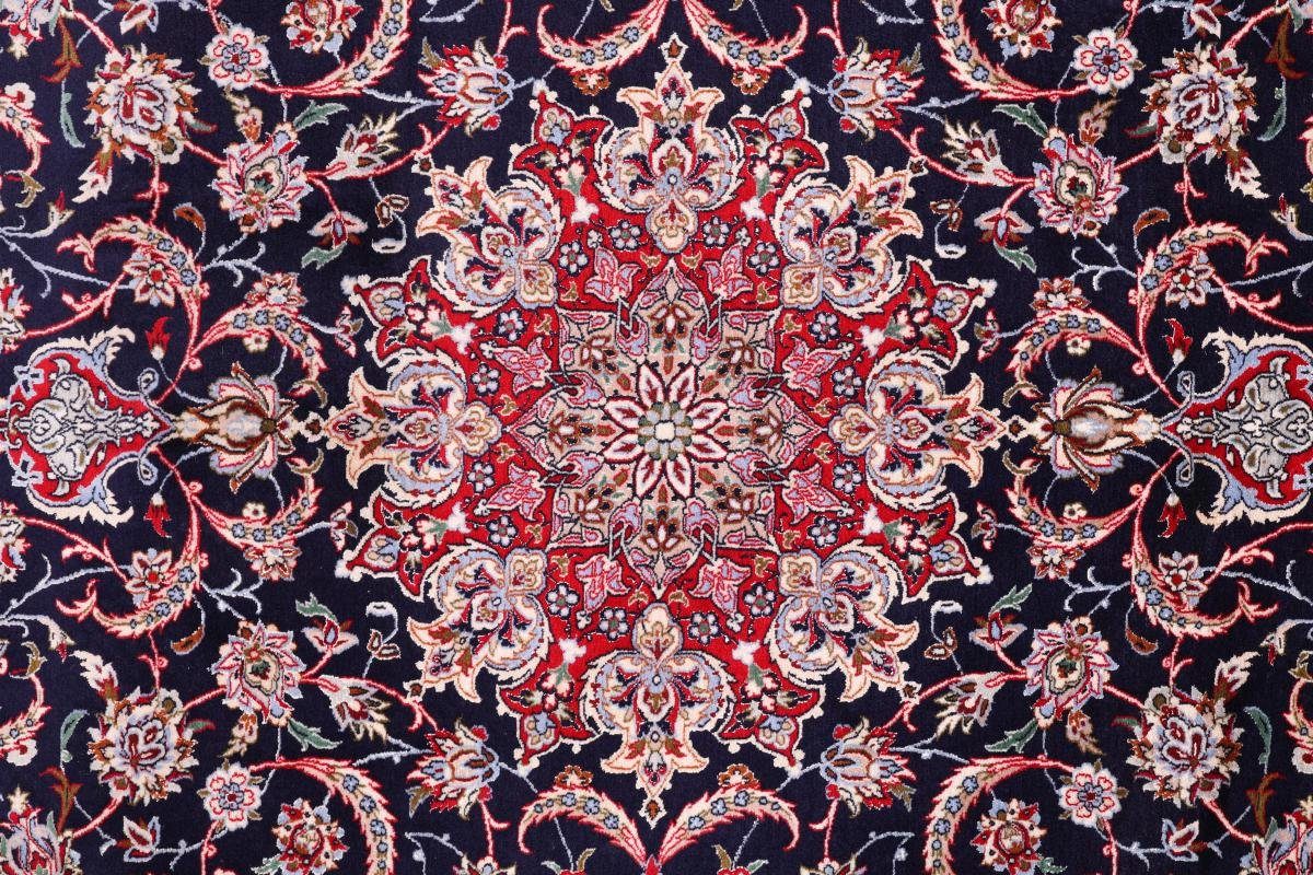 rechteckig, Handgeknüpfter Orientteppich mm / Perserteppich, Isfahan Trading, Nain Höhe: 8 210x305 Orientteppich