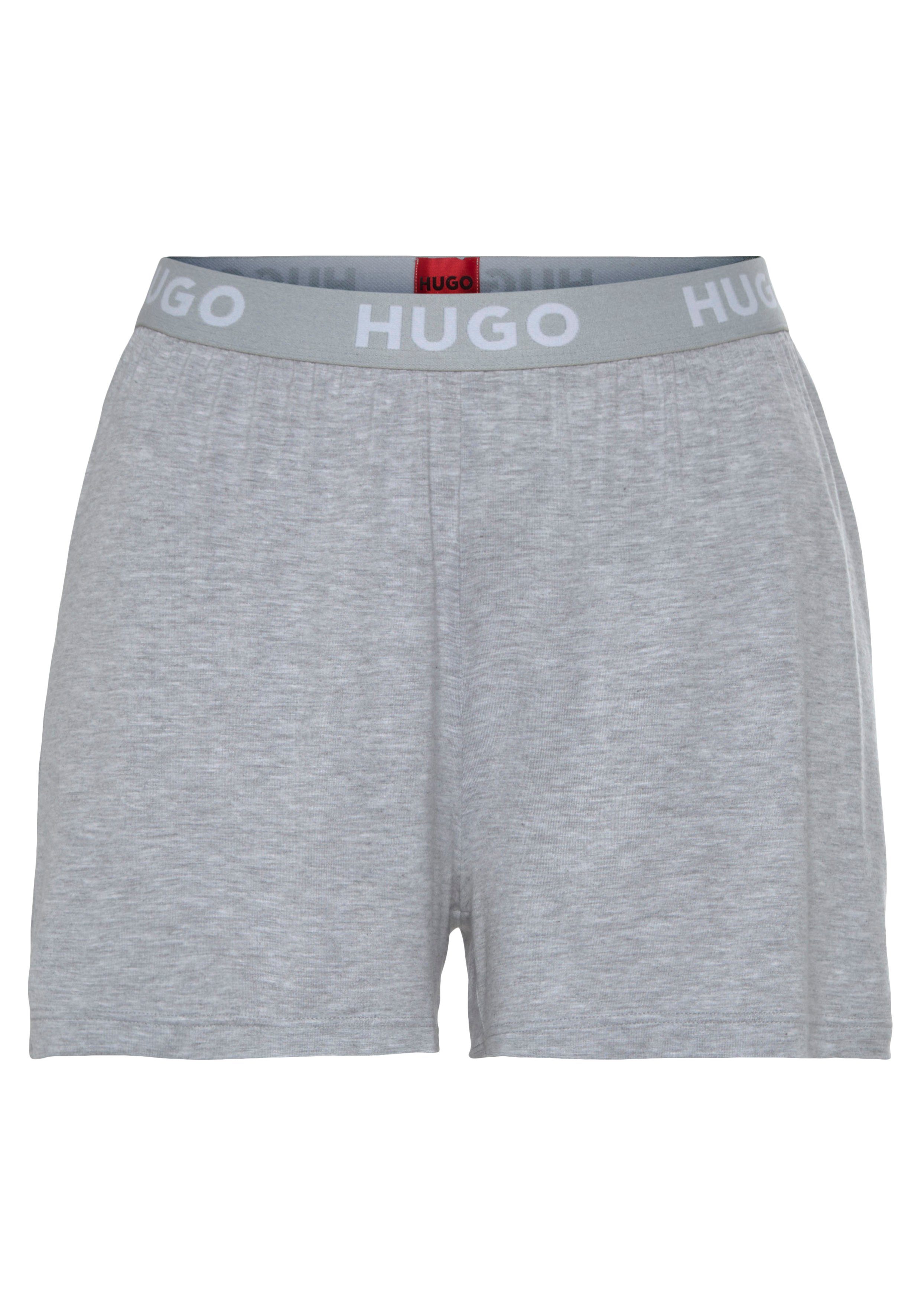 Schlafshorts Bund HUGO Logo-Elastiktape mit UNITE_SHORTS am Hugo