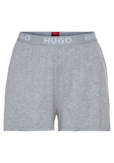 HUGO Schlafshorts UNITE_SHORTS 10247048 01 mit Hugo Logo-Elastiktape am Bund