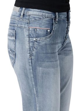 TIMEZONE Straight-Jeans Regular JillyTZ Cropped Jeanshose mit Stretch