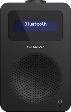 Sharp Digitalradio Tokyo Radio (Digitalradio (DAB), FM-Tuner mit RDS, 5 W)