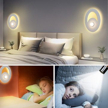 MULISOFT LED Wandleuchte 13W, LED Wandbeleuchtung Innen Modern Wandlampe für Wohnzimmer Treppenhaus
